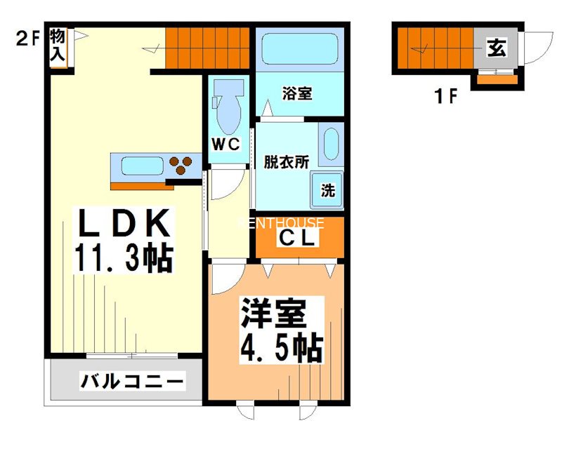 Mメゾン　北  間取り