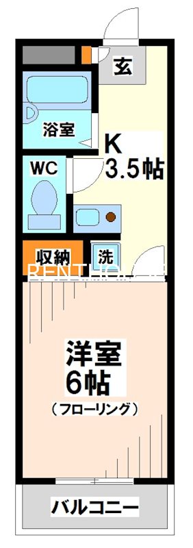 ウイスタリアビル   間取り