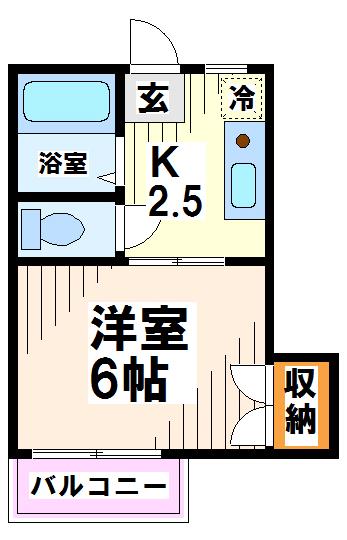 ガストハウス府中 間取り