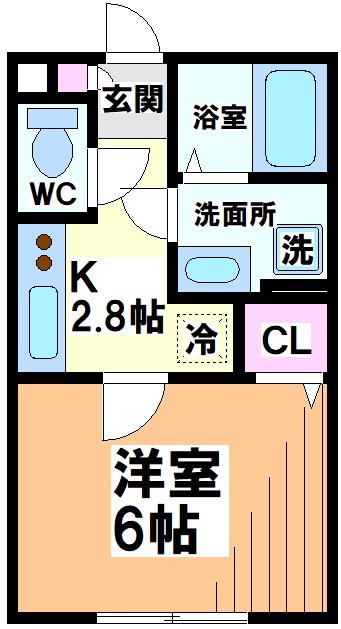 香風史（カフウシ） 間取り