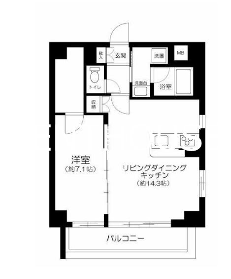 ウィスタリア調布  間取り