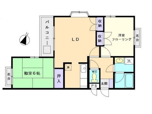 シャトレ・メイプル   間取り
