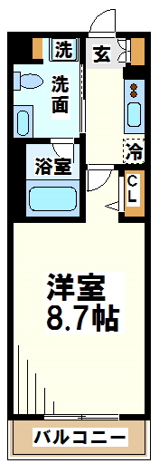 ヒューリックレジデンス調布柴崎 間取り