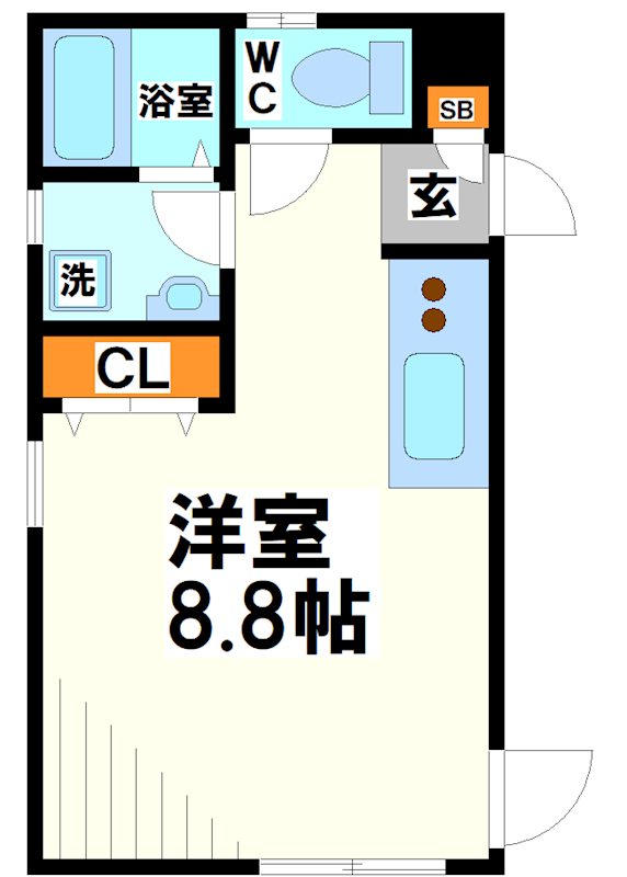 エレガン白糸台  間取り