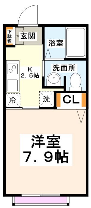 スクーデリア府中 間取り