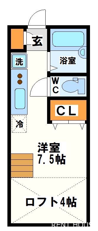 グリーンテラス調布Ｎ   間取り