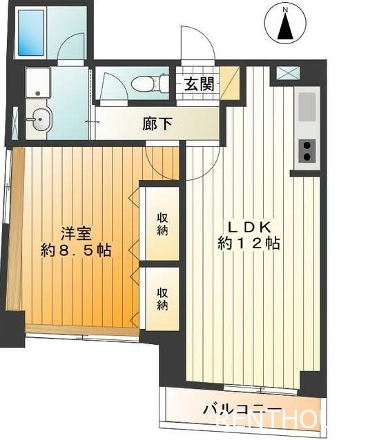 フジヨシ小島町ビル 間取り