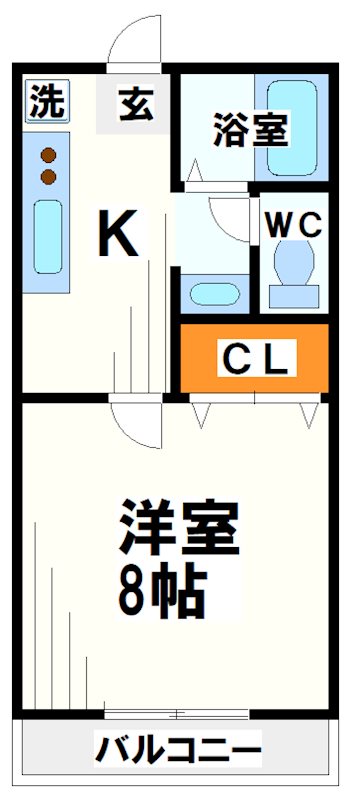サンパレス  間取り
