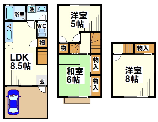 トミーコーポ  間取り