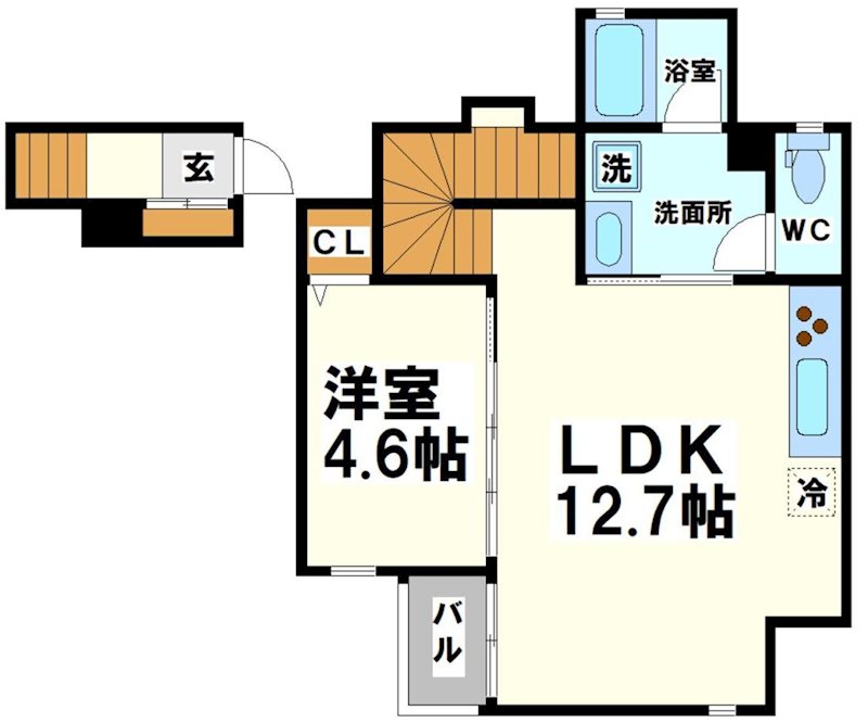 Russet　Square（ラセットスクエア） 間取り