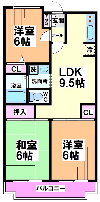 東京都杉並区宮前２丁目 間取り