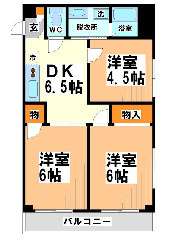 パークハウス宮西   間取り
