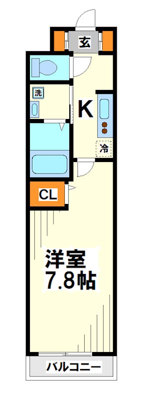 マイユクール   間取り