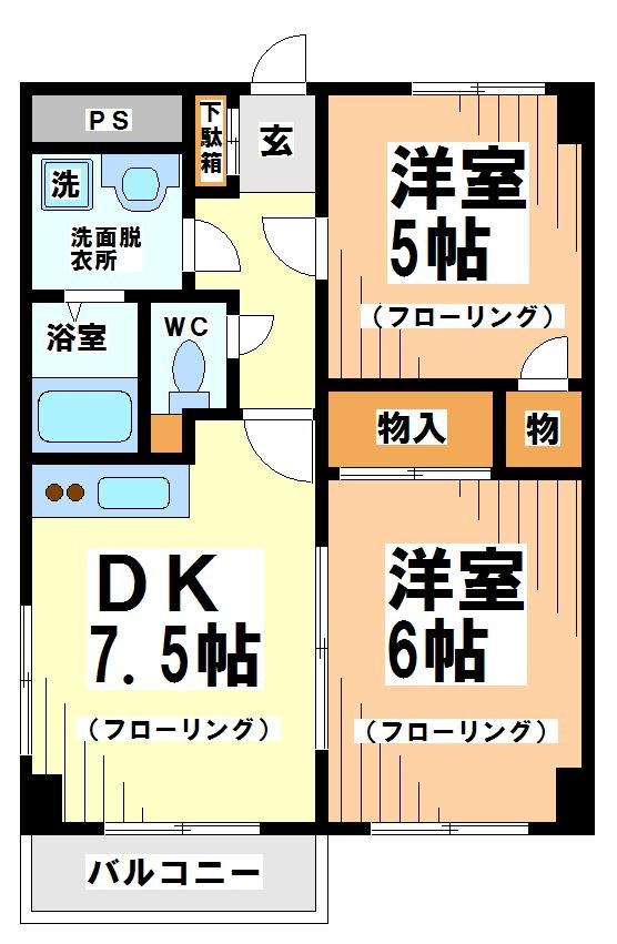 イスタナ上北沢 間取り