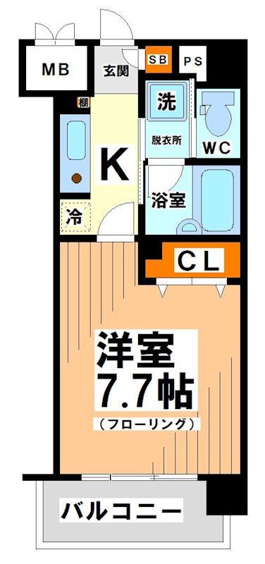 東京都渋谷区笹塚２丁目 間取り