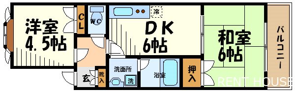 光和ハイム   間取り図