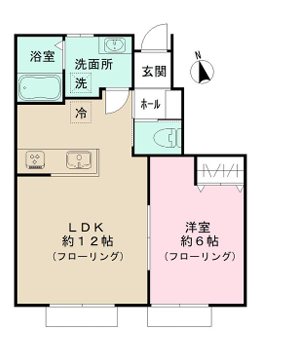 カーサイルフィオーレ  間取り図