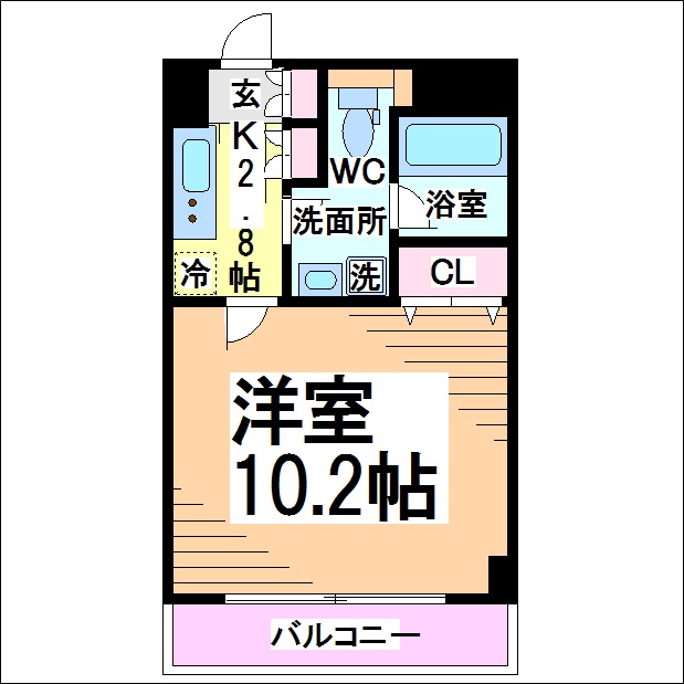 ホワイトステージ 　当社管理物件 間取り