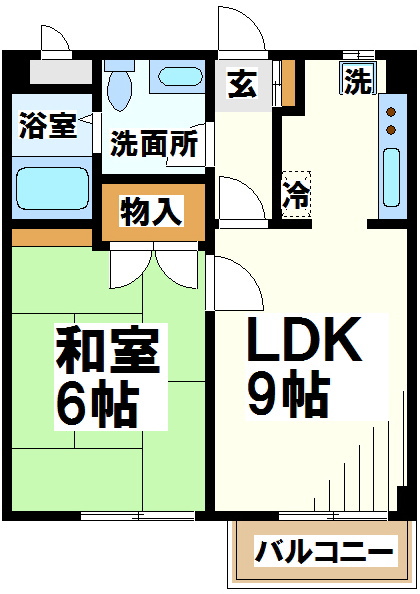 調布パークス     間取り