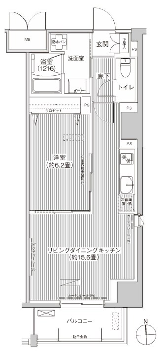 東京都武蔵野市境１丁目 間取り
