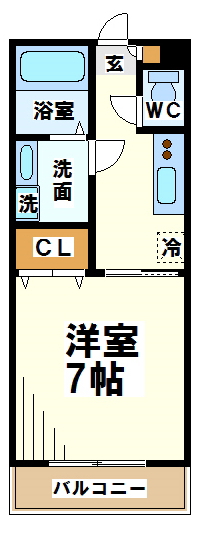 メゾンヌーボー  間取り
