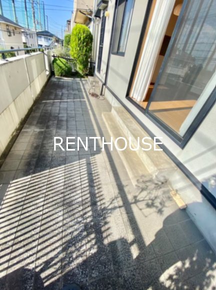 飛田給2丁目戸建 ベランダ