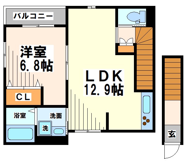 東京都杉並区西荻北１丁目 間取り