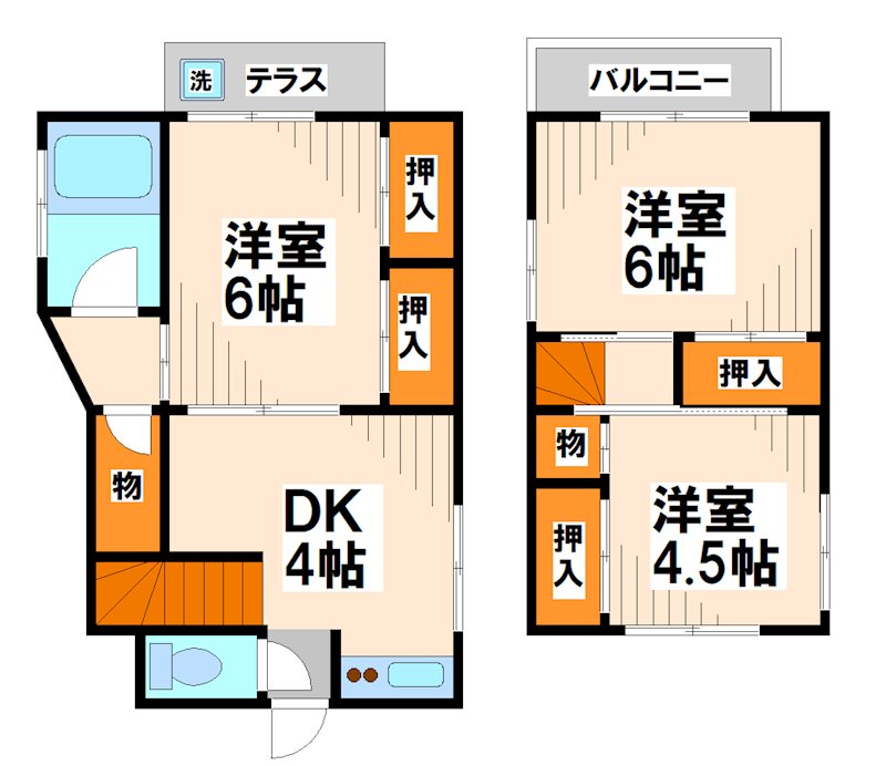 下石原3丁目戸建 間取り