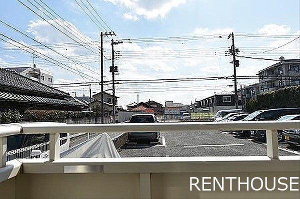 リファインド調布Ｂ ベランダ