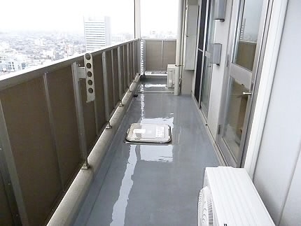 東京都渋谷区幡ヶ谷２丁目 ベランダ