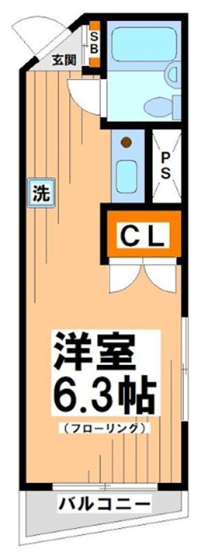 グランティ幡ヶ谷 間取り