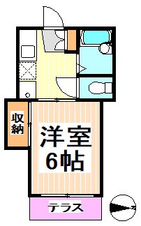 東京都世田谷区上北沢１丁目 間取り