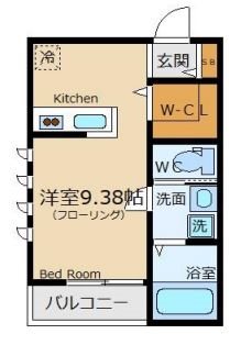 BLI MIU白金台（ブリミウシロカネダイ）弊社管理物件 間取り