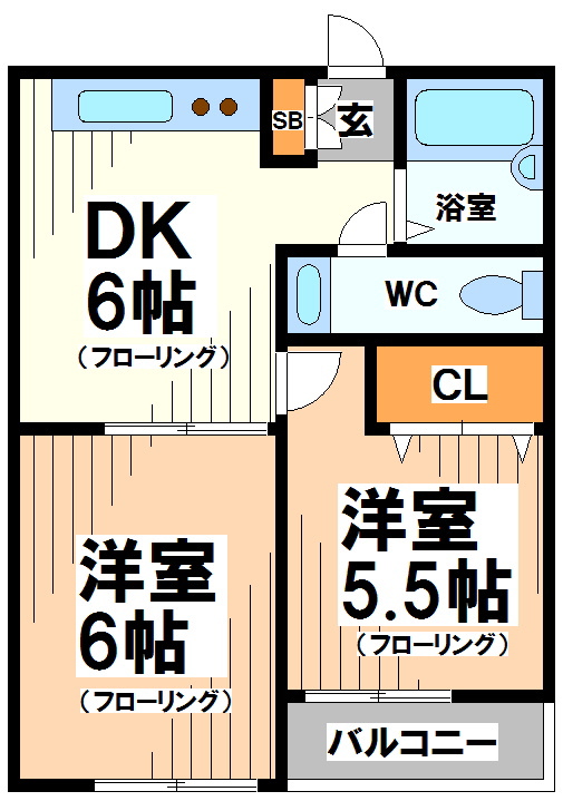 東京都世田谷区羽根木１丁目 間取り