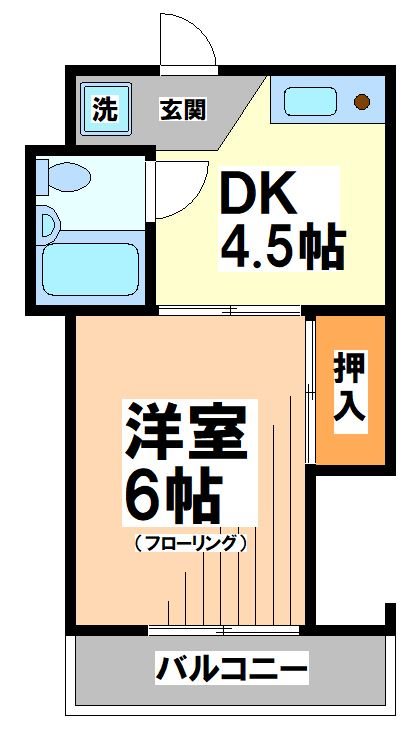 東京都杉並区和泉４丁目 間取り