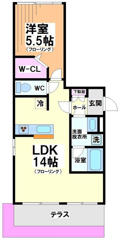 東京都杉並区下高井戸１丁目 間取り