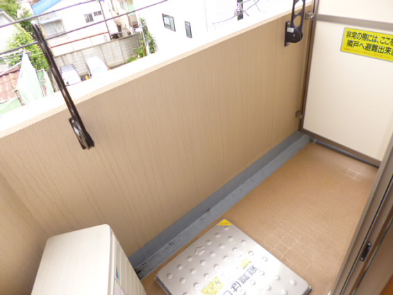 東京都中野区南台２丁目 ベランダ