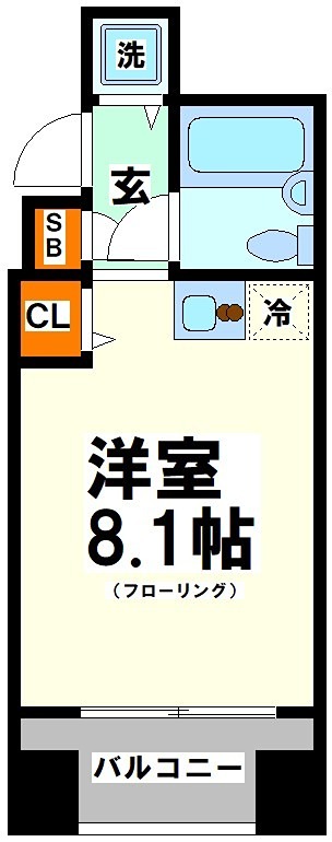 東京都渋谷区笹塚２丁目 間取り