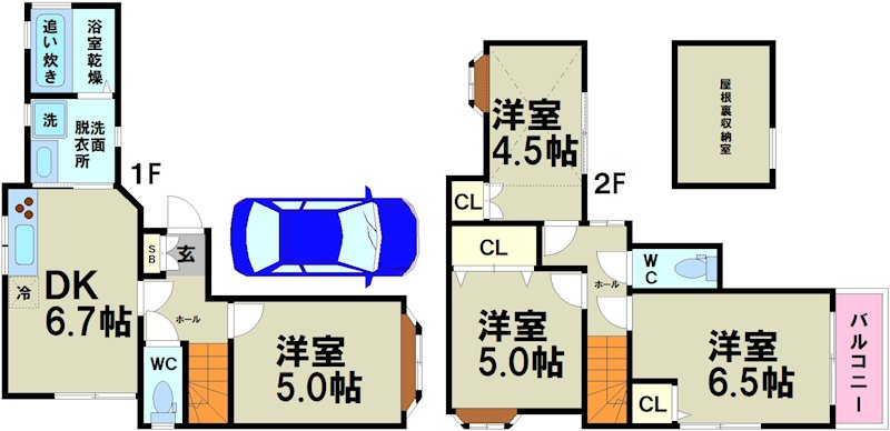 東京都杉並区高井戸東２丁目 間取り