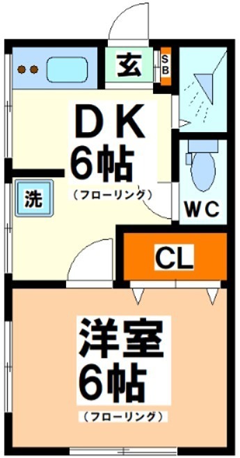 東京都杉並区和泉４丁目 間取り