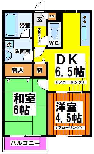 東京都杉並区和泉３丁目 間取り