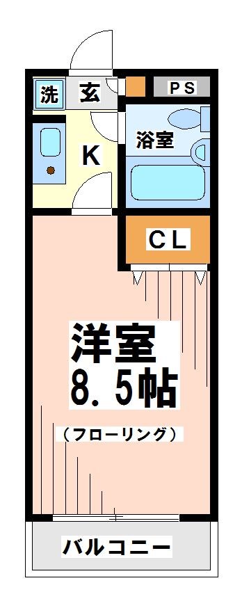東京都杉並区浜田山３丁目 間取り