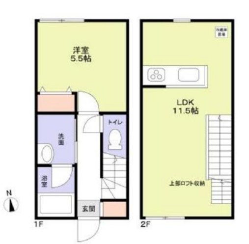 東京都三鷹市上連雀８丁目 間取り
