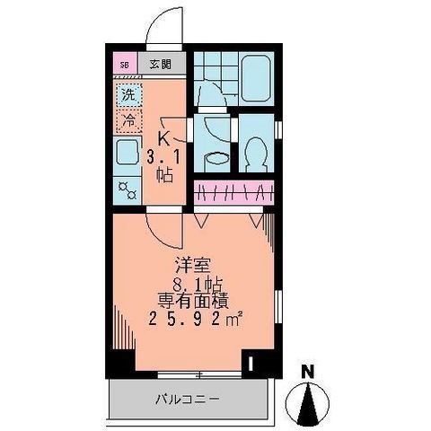 東京都杉並区南荻窪４丁目 間取り