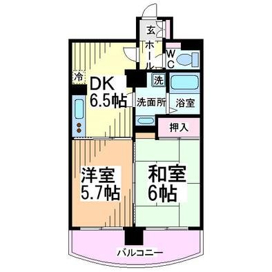 東京都武蔵野市中町２丁目 間取り