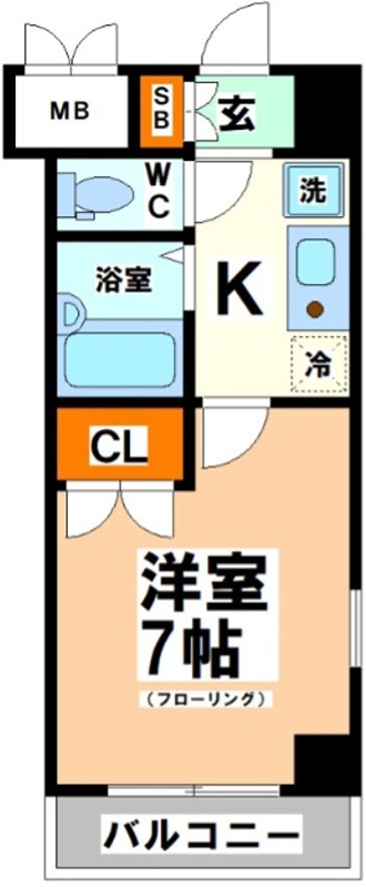 東京都渋谷区西原１丁目 間取り