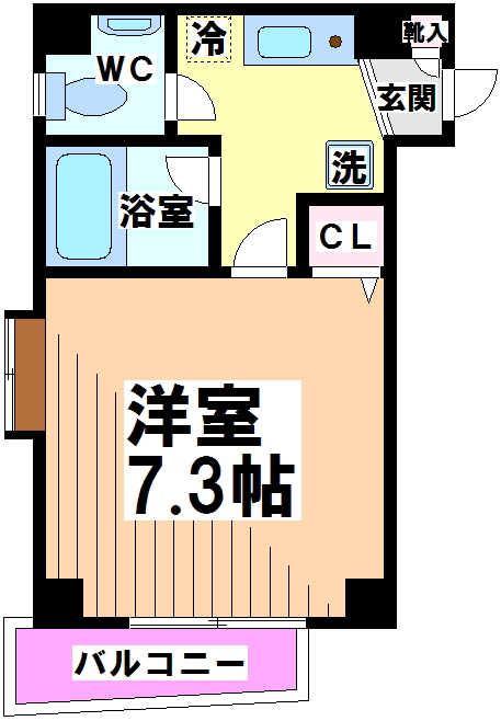 東京都杉並区下高井戸３丁目 間取り