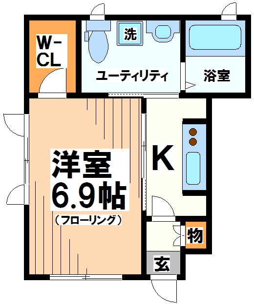 東京都杉並区下高井戸３丁目 間取り