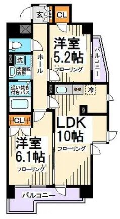 東京都世田谷区上北沢４丁目 間取り