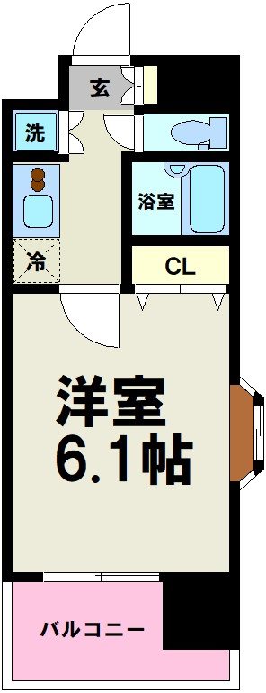 東京都渋谷区幡ヶ谷２丁目 間取り